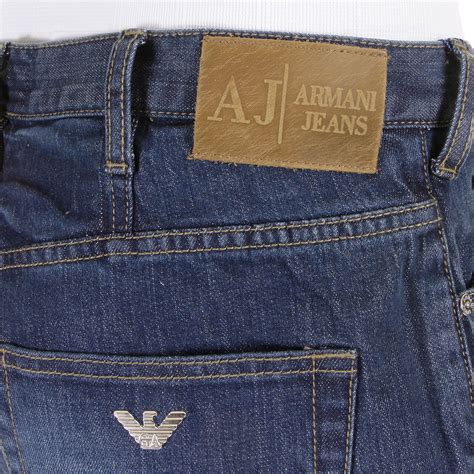 armani denim jeans.